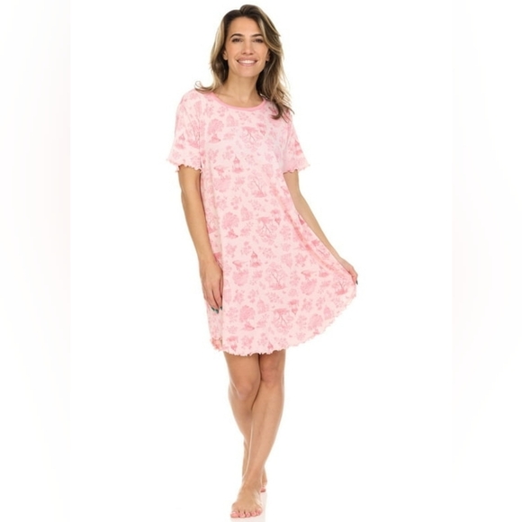 Flora Nikrooz 2-Piece Sleep Dress and Robe Set - Picture 2 of 6